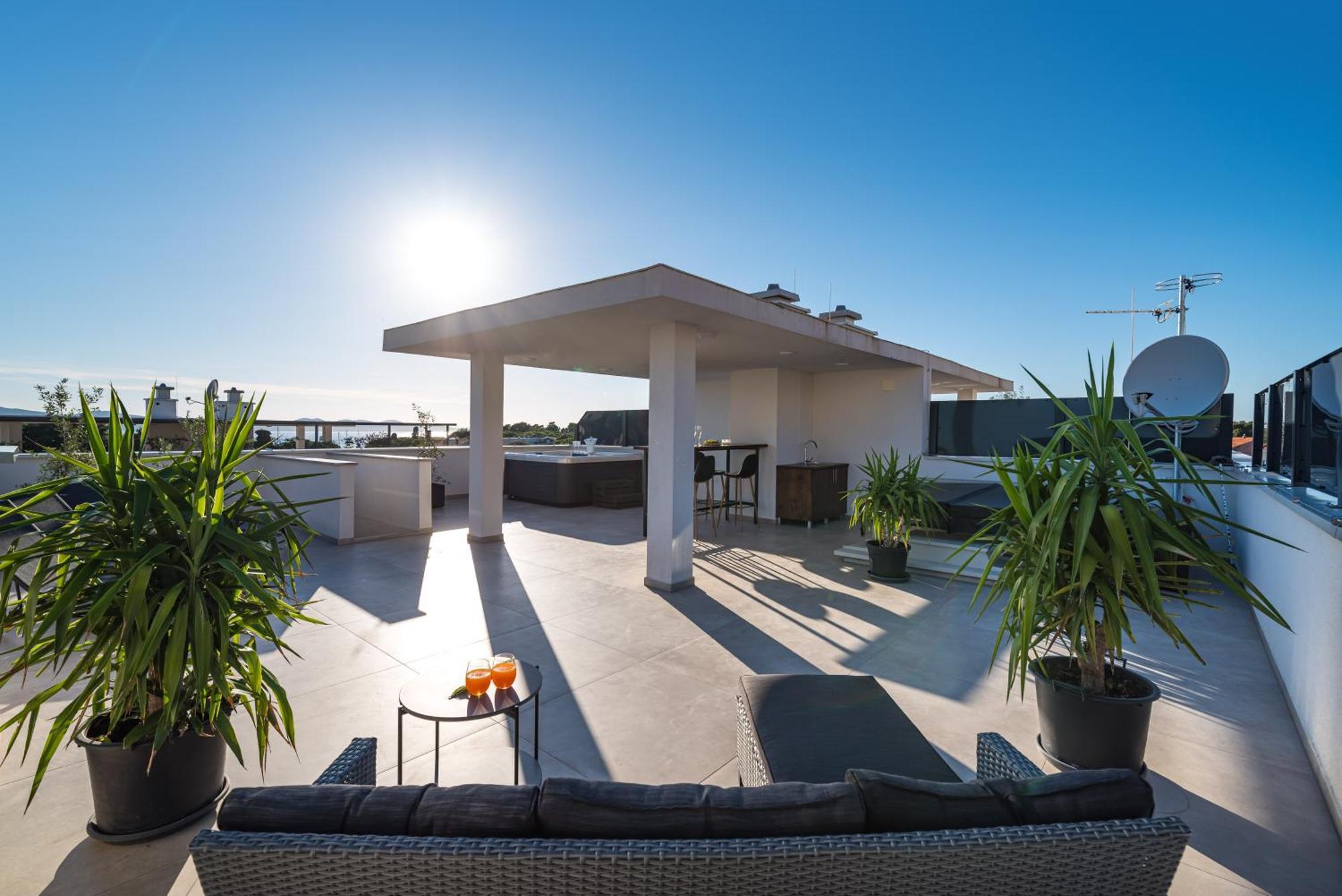 Apartment Dalmo Views 扎达尔 外观 照片